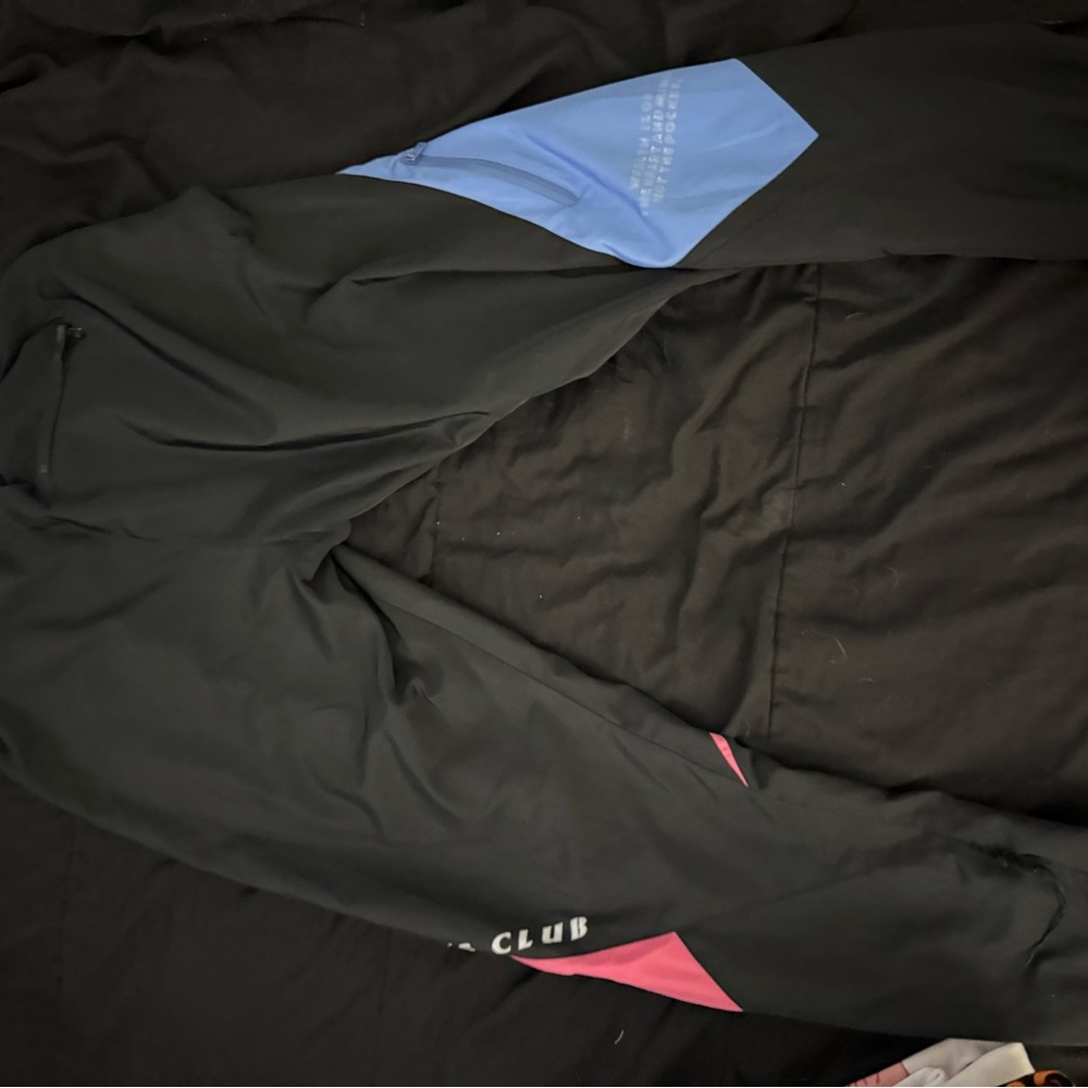 Billionaire boys club jogger with Blue and Pink Accents